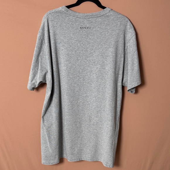 Gucci X Disney Gray Donald Duck Graphic Tee - Picture 4 of 4